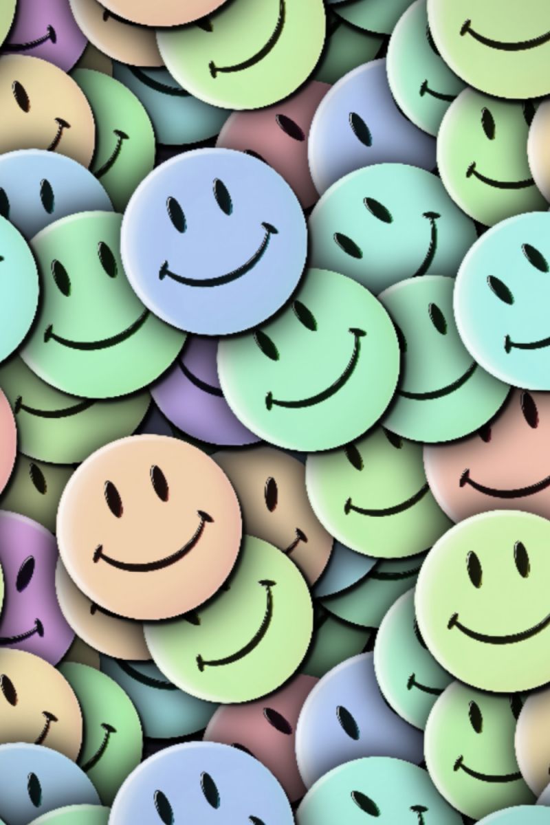 Pastel Smiley Faces
