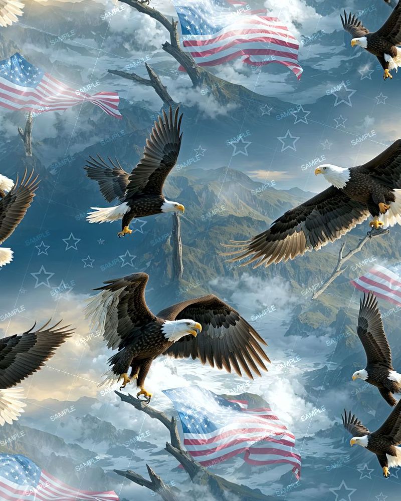Patriotic Eagles