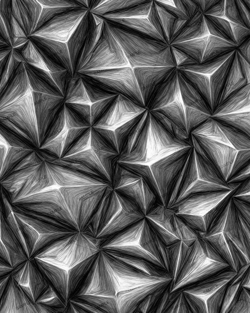 Pen and Ink Drawing of Polygons