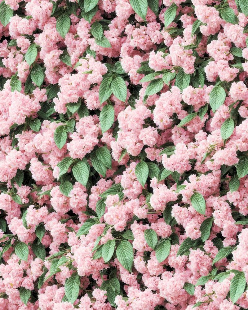Pink Azalea Bush