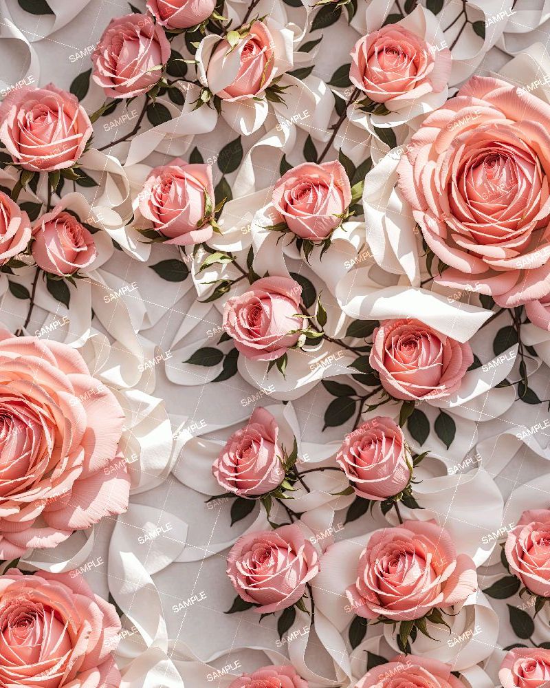 Pink and White Roses 43