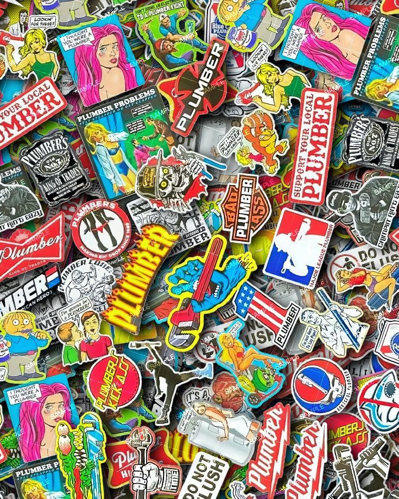 Plumber Sticker Bomb 22