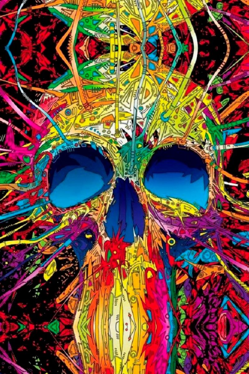 Psycho Skull 11×16