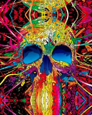 Psycho Skull 11×16