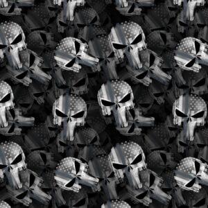 Punisher Silver Thin Line
