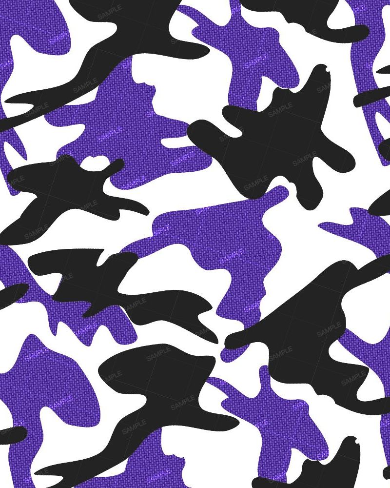 Purple Black and White Carbon Fiber Camouflage 22