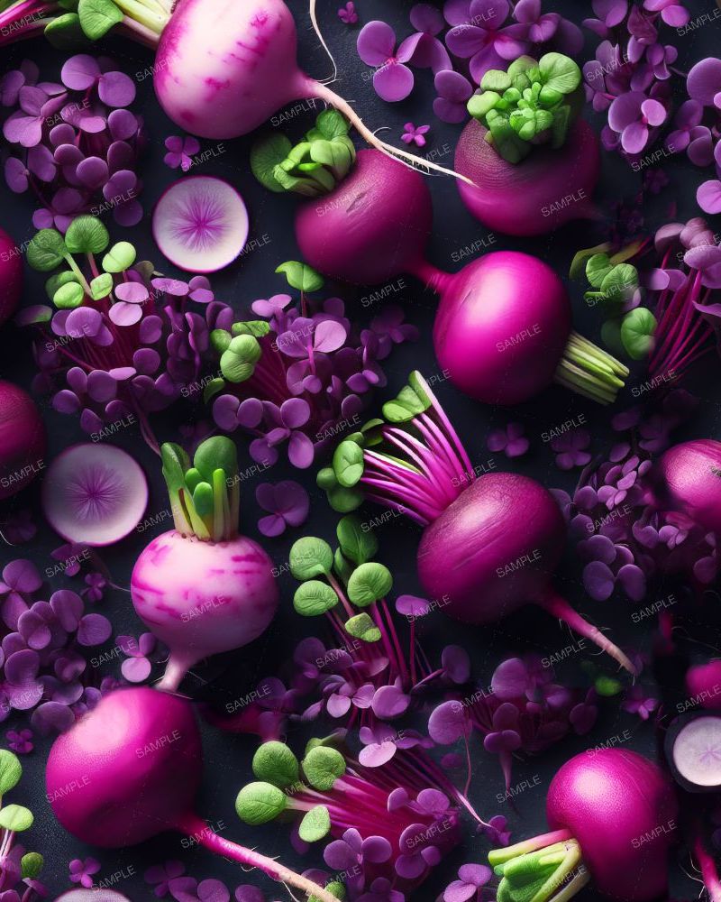 Radishes and Microgreens