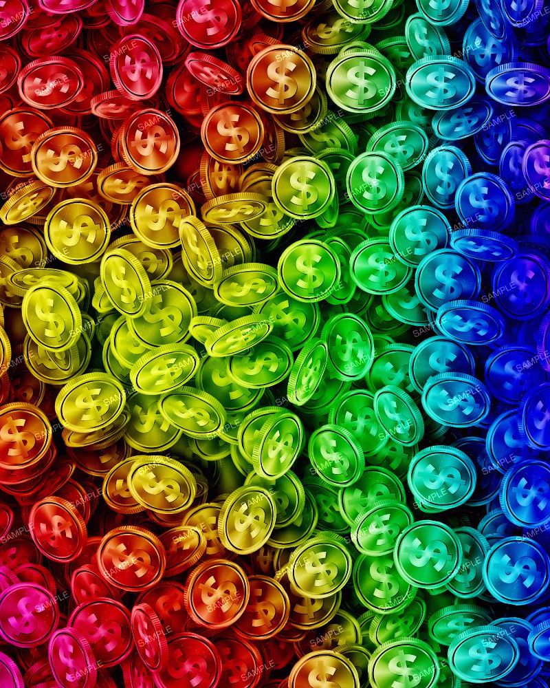 Rainbow Coins