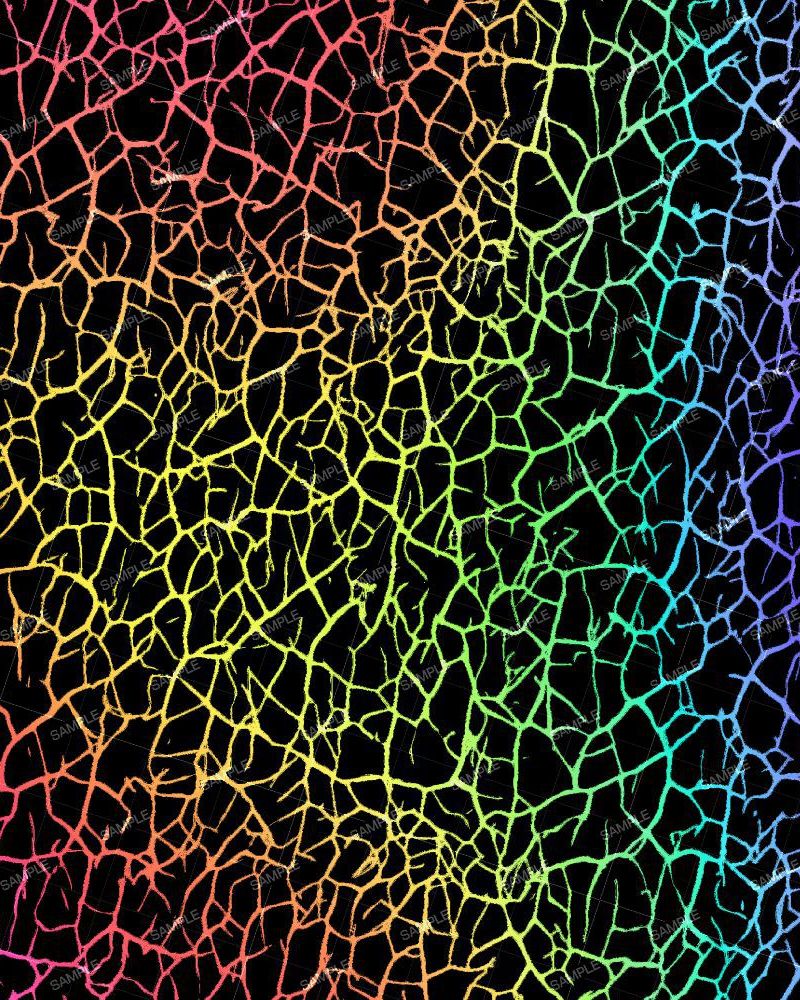 Rainbow Crackle 22