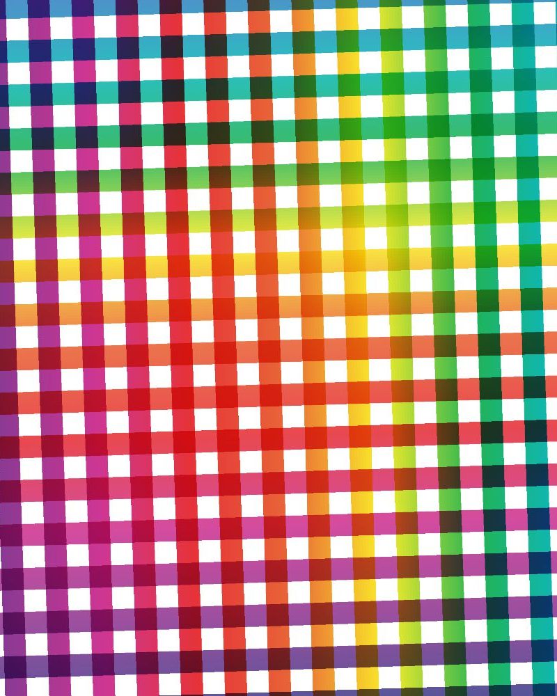 Rainbow Gingham