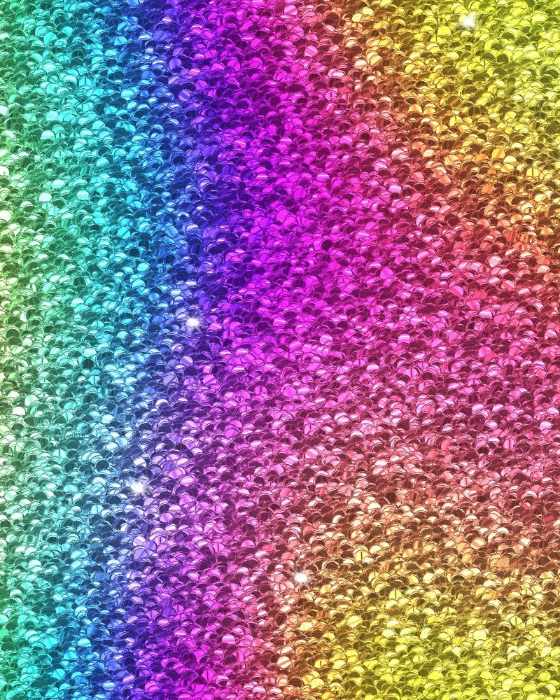 Rainbow Glitter 25