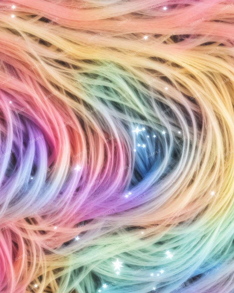 Rainbow Unicorn Hair 44