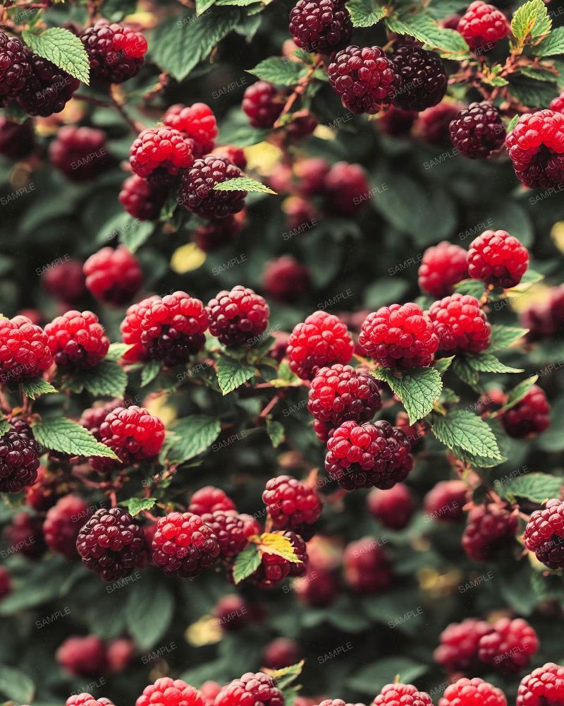 Raspberry Bushes