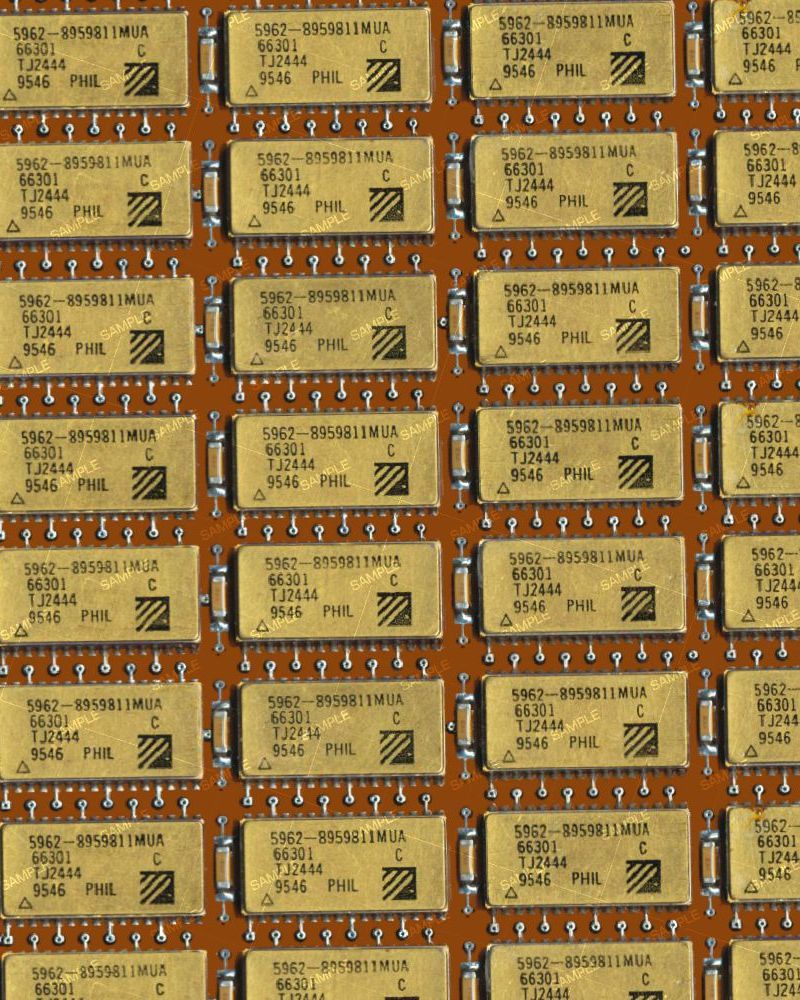 Raytheon CPU Board 22