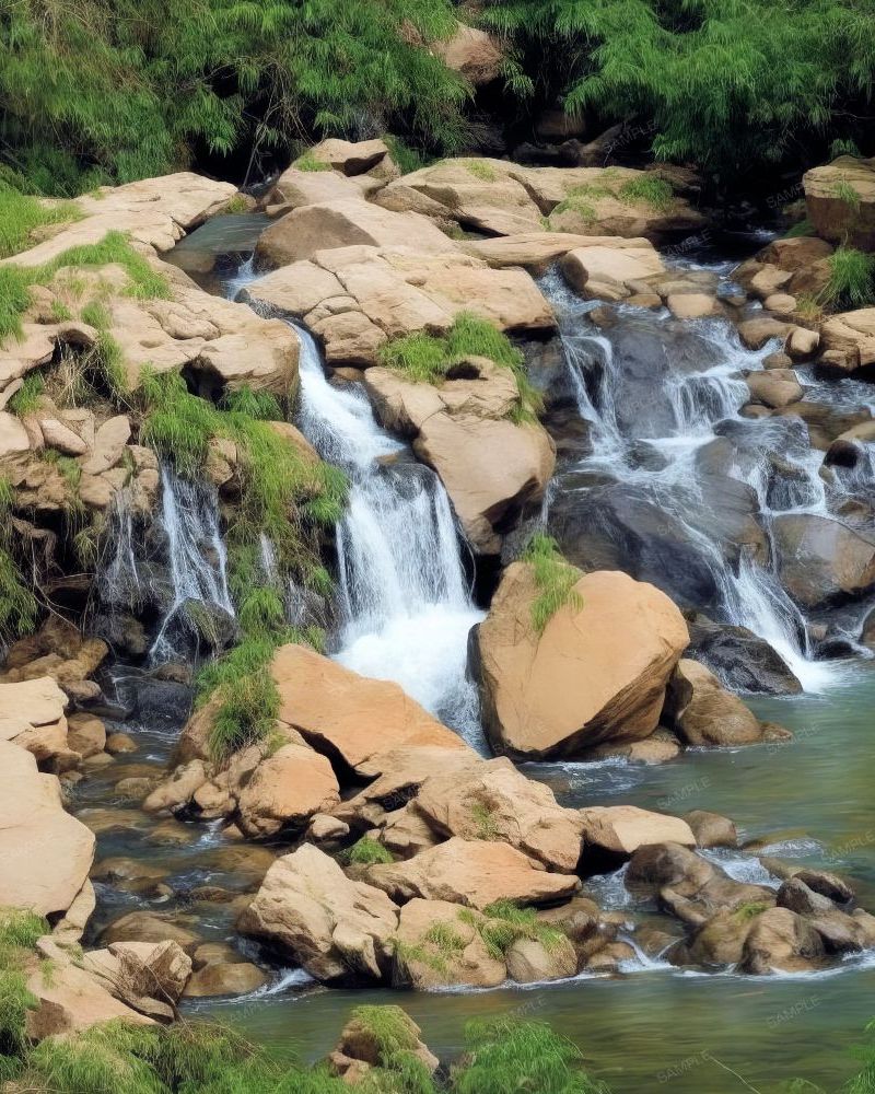 Rocky Waterfalls