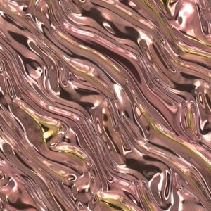 Rose Gold Waves