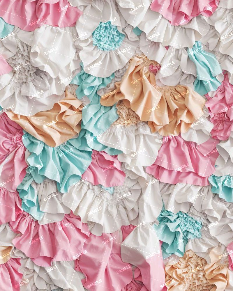 Ruffled Fabric 43