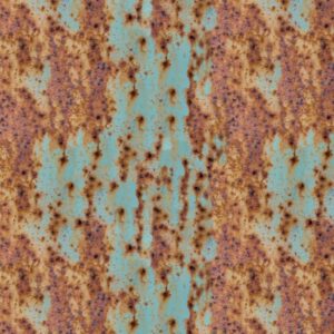 Rusted Blue Metal 23