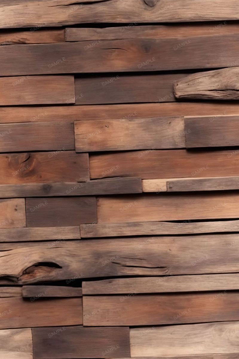 Rustic Wood Strips 42