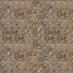 Rusty Diamond Plate 25