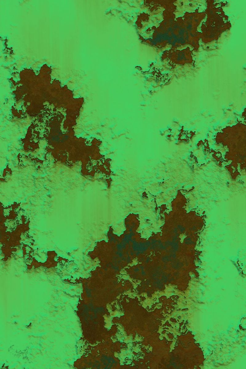 Rusty Old Car Green