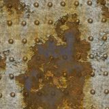 Rusty Riveted Metal 22