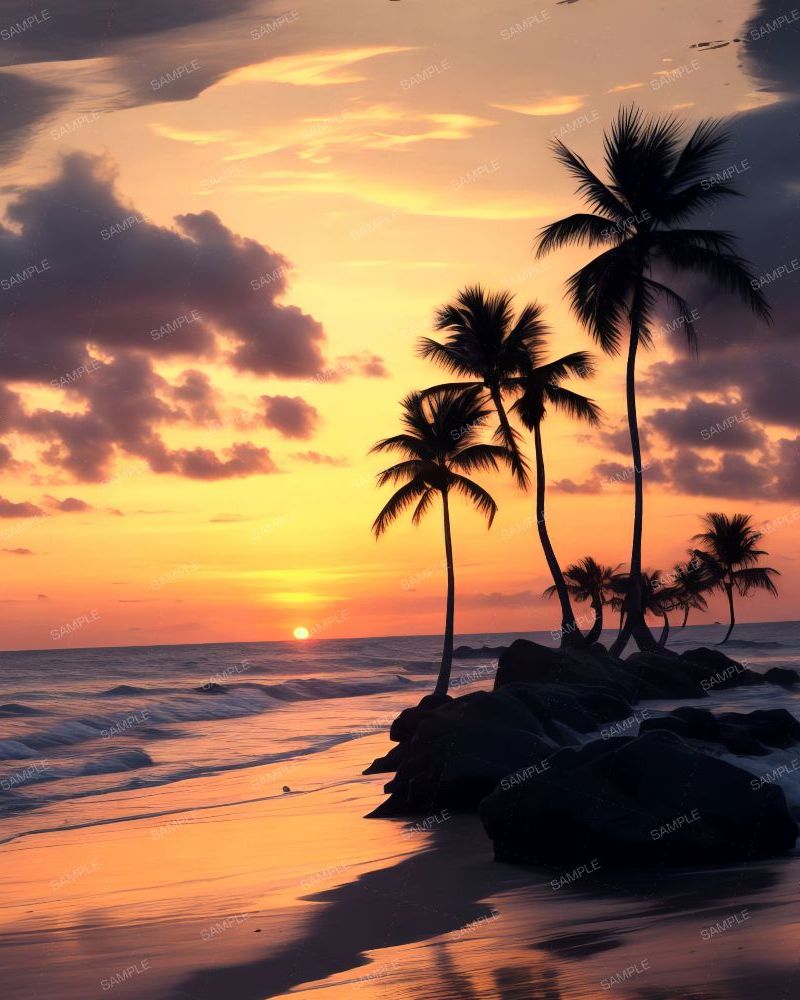 Sunset on the Beach 42