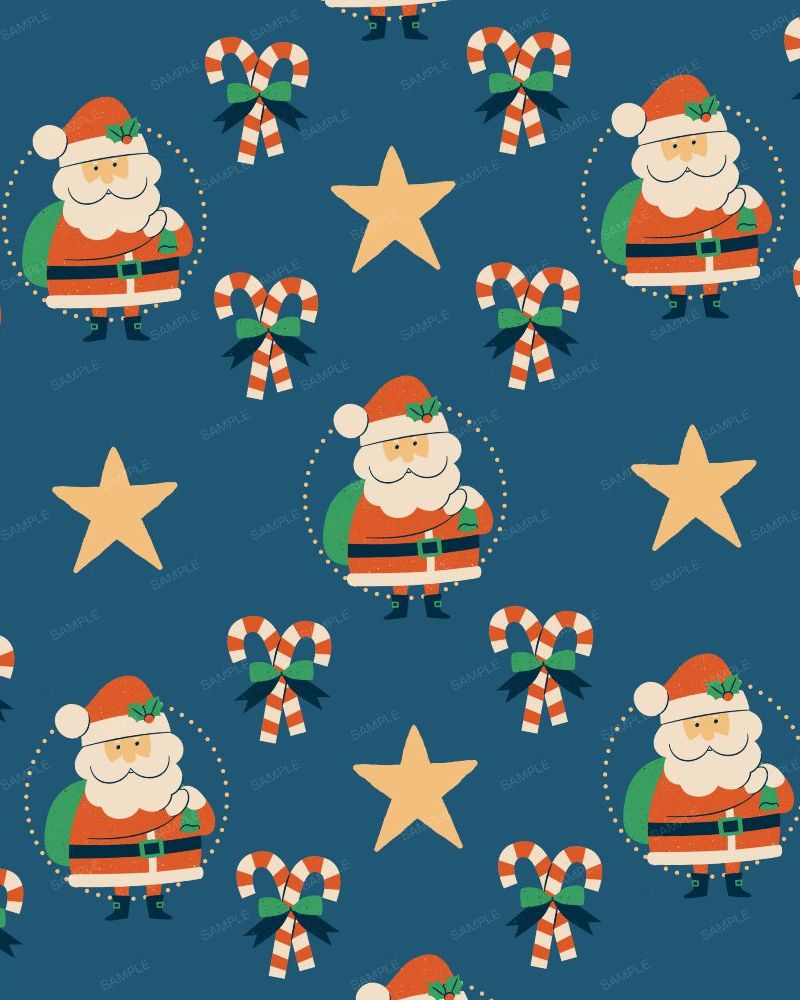 Santa and Candy Canes 24