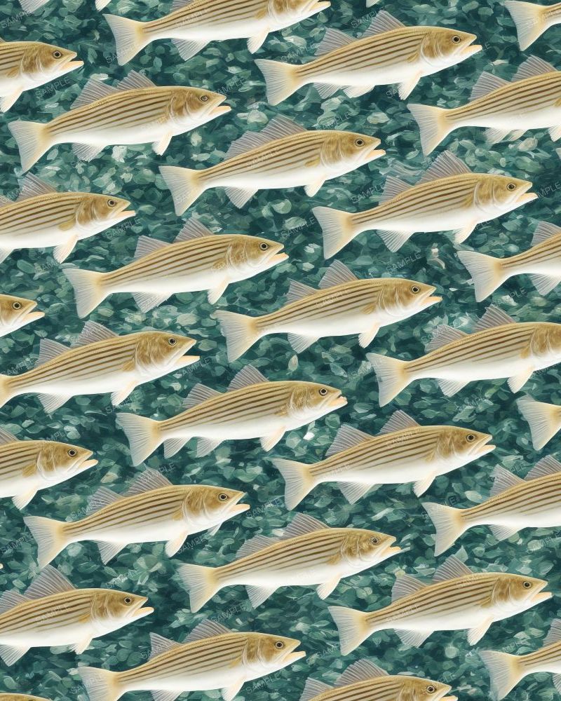School of Striper Bass 42