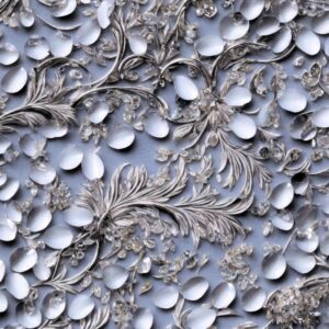 Silver Fillagree with Swarovski Crystals