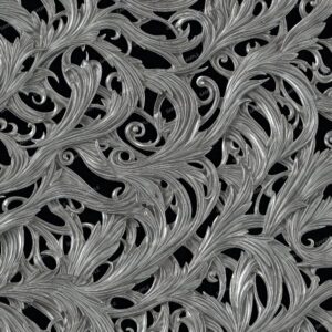Silver Rococo Scrollwork 42