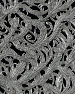Silver Rococo Scrollwork 42