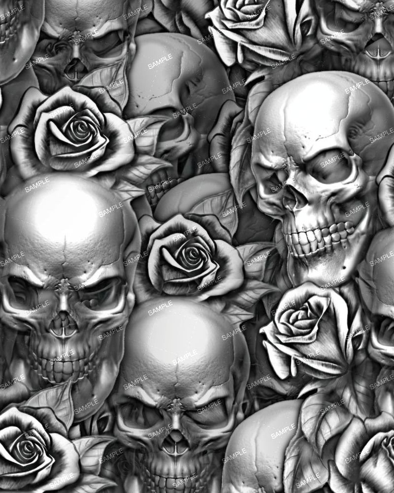 Skull and Roses 48