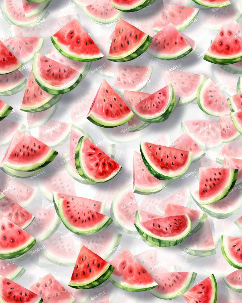 Sliced Watermelon
