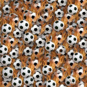 Soccer Balls on Fire