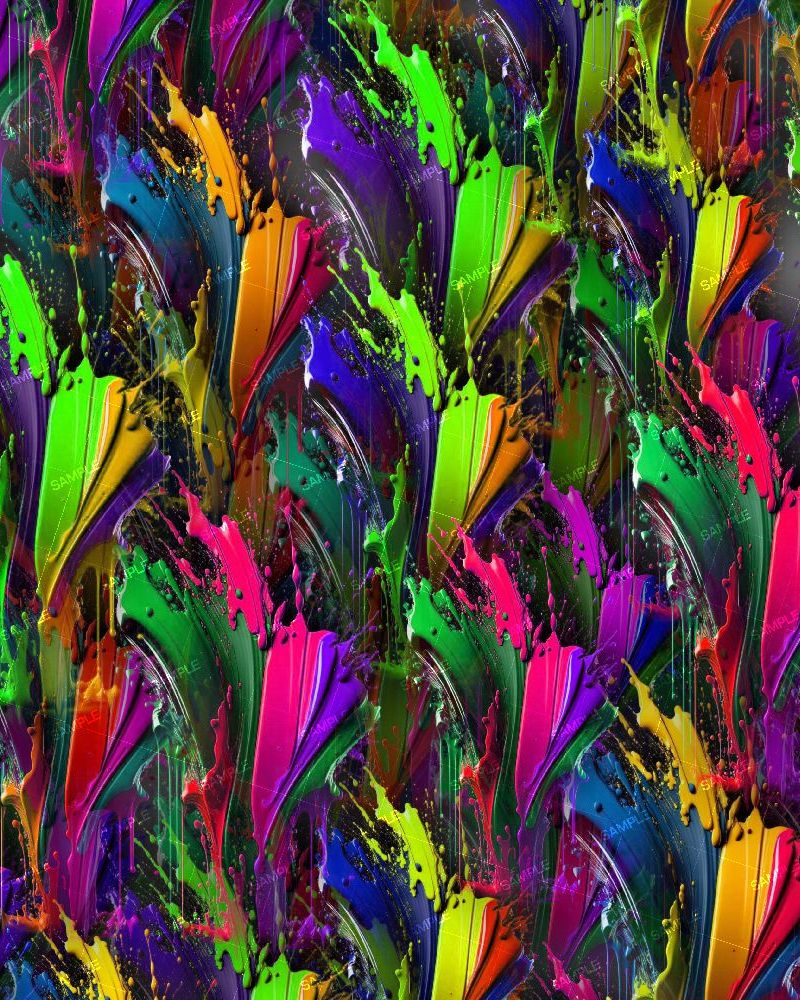 Splashing Color