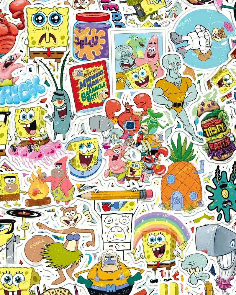 SquarePants Sticker Bomb 22