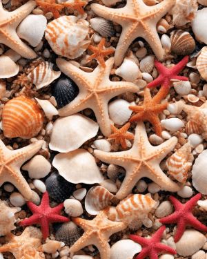 Starfish and Sea Shells
