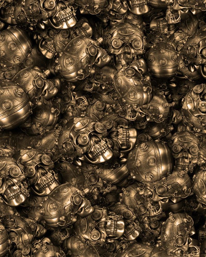 Steampunk Skulls 23