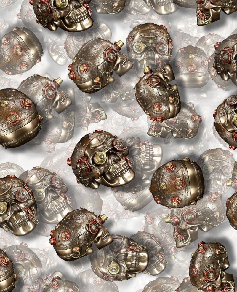 Steampunk Skulls 26