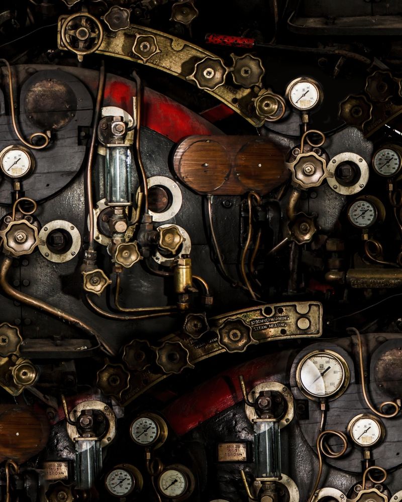 SteamPunk Train Controls