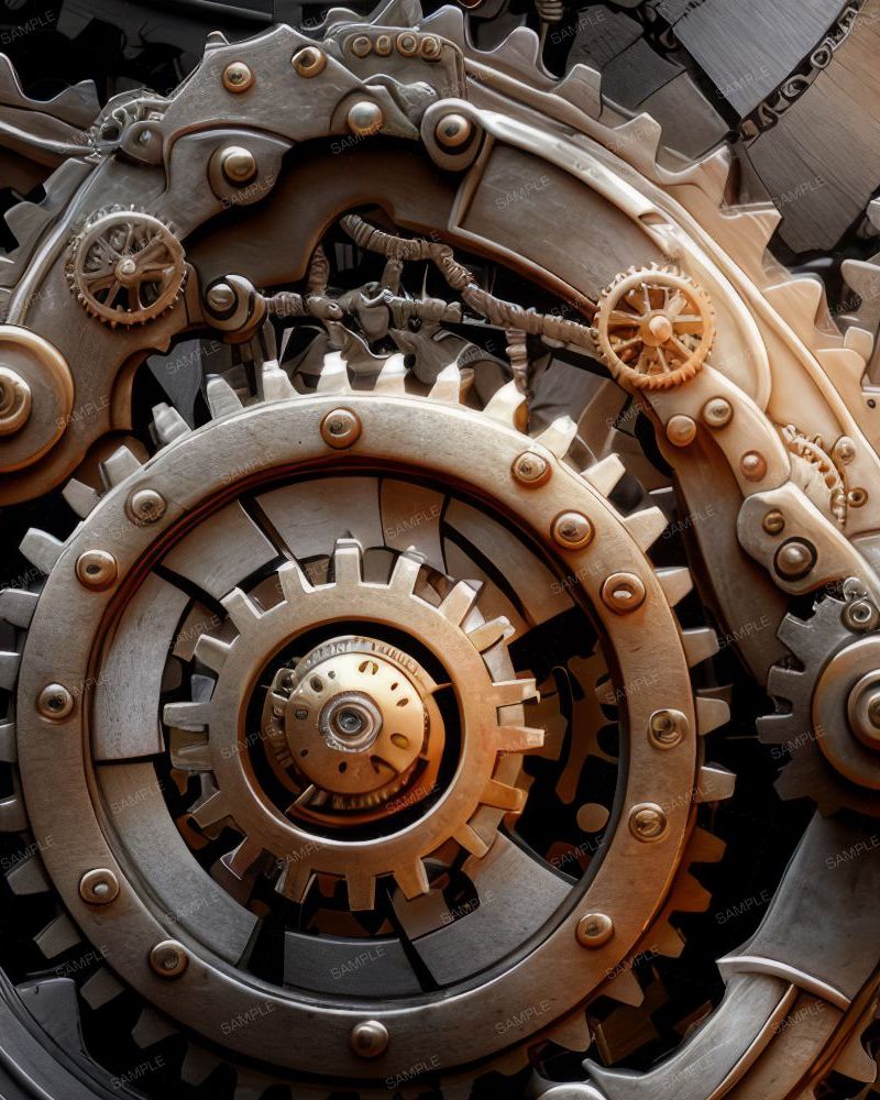 Steampunk Cogs Gears