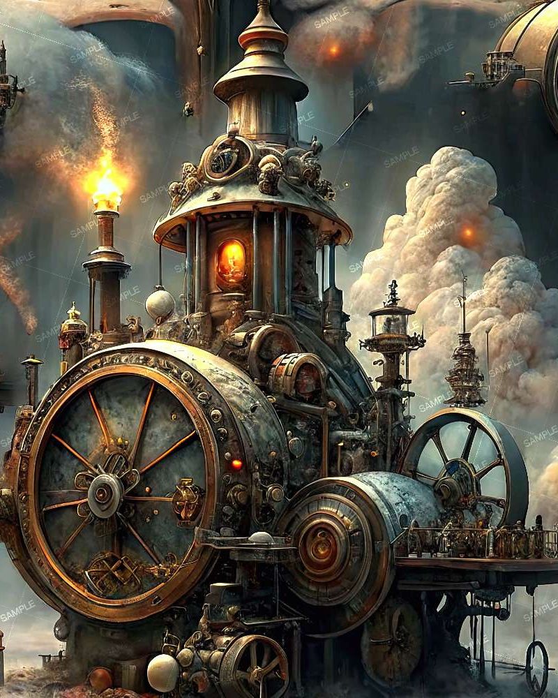 Steampunk Fantasy Machine 42
