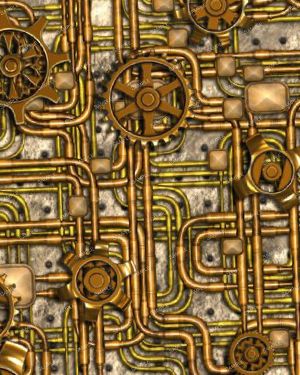 Steampunk Pipes 22
