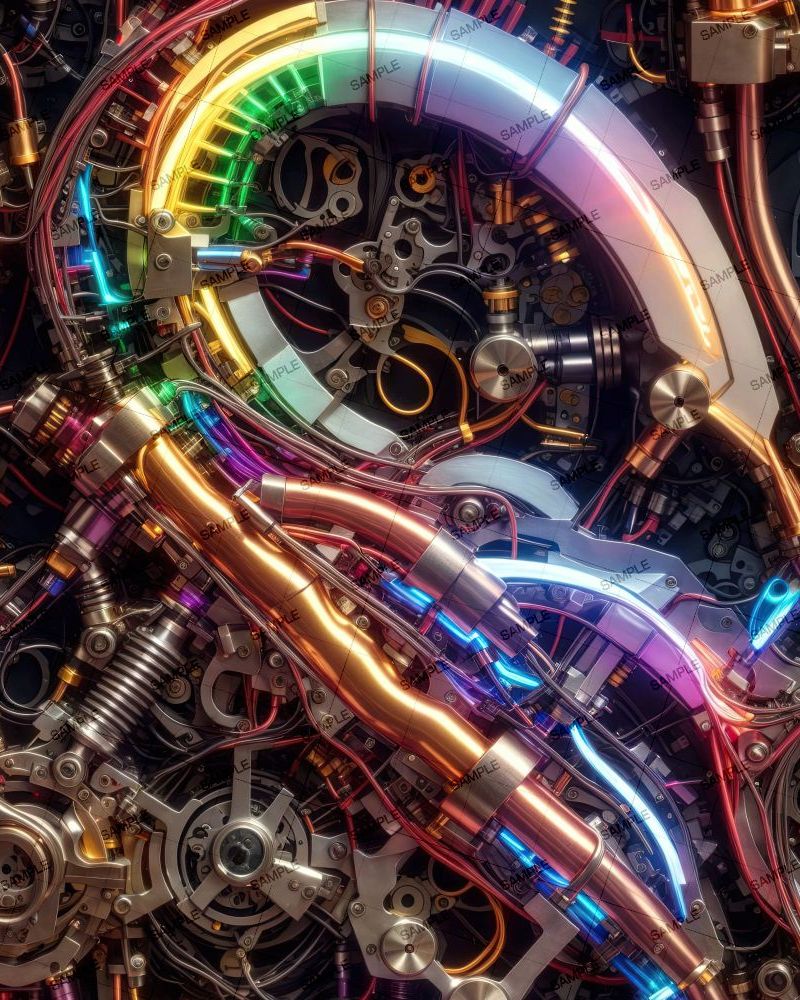 Steampunk Plasma Drive Engine Injector Panel