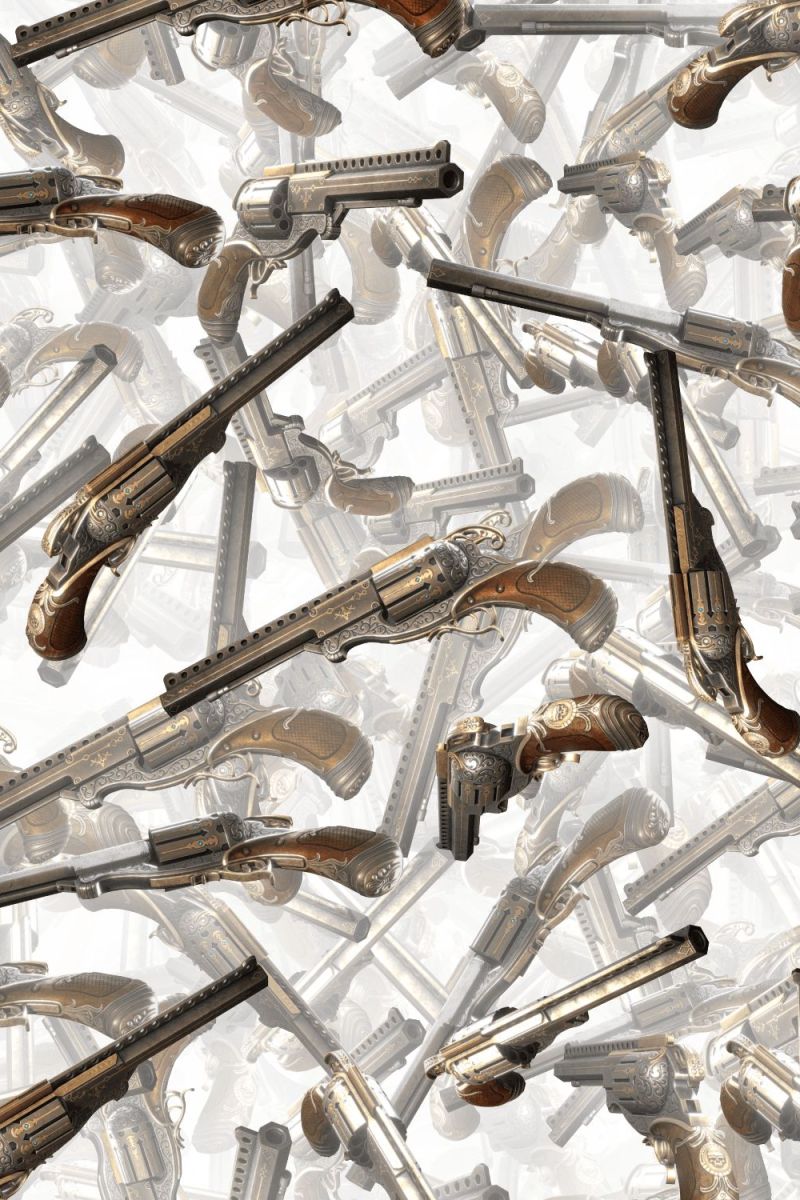 Steampunk Revolver 23