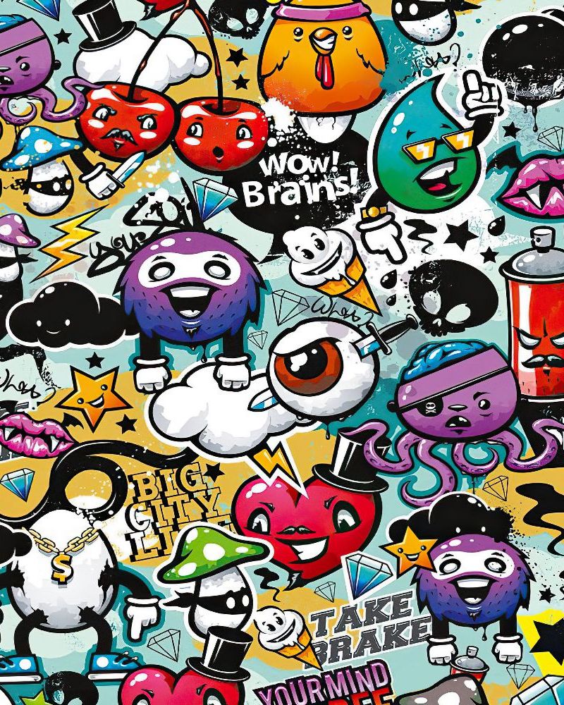 Sticker Graffiti 24