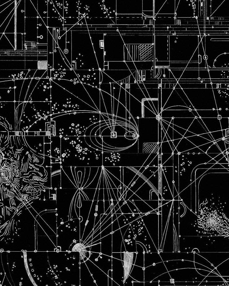 Strange Attractors Scientific Drawing 23