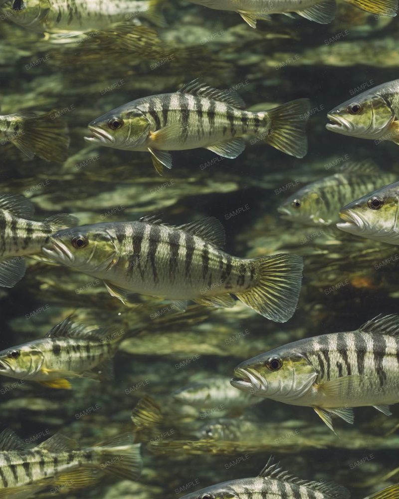 Striper Bass Fish Camouflage 42