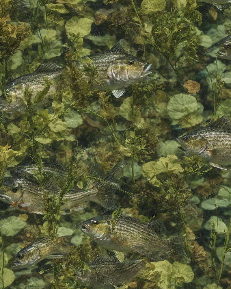 Striper Bass Fish Camouflage 43